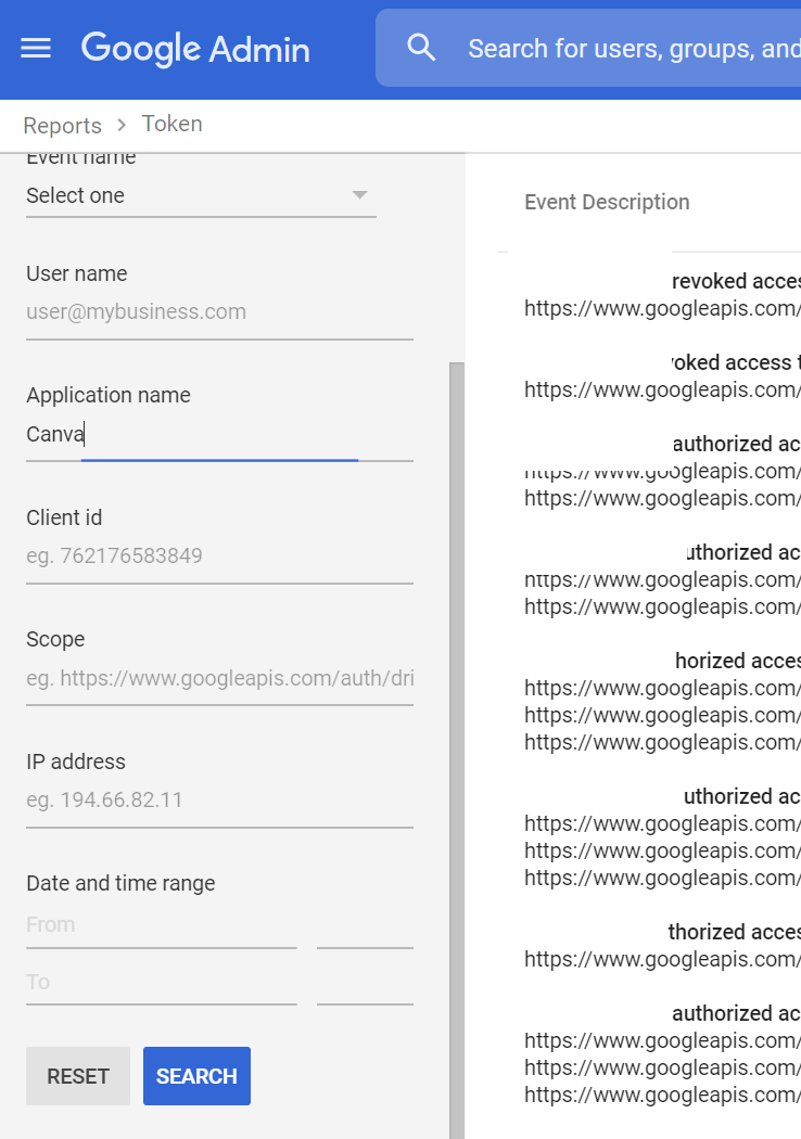 Audit your G Suite tokens to see if anyone was caught out in the Canva data breach.