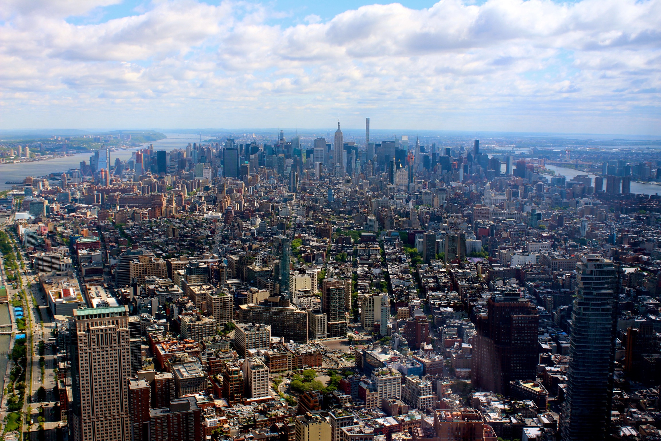 Ausblick vom One World Trade Center.