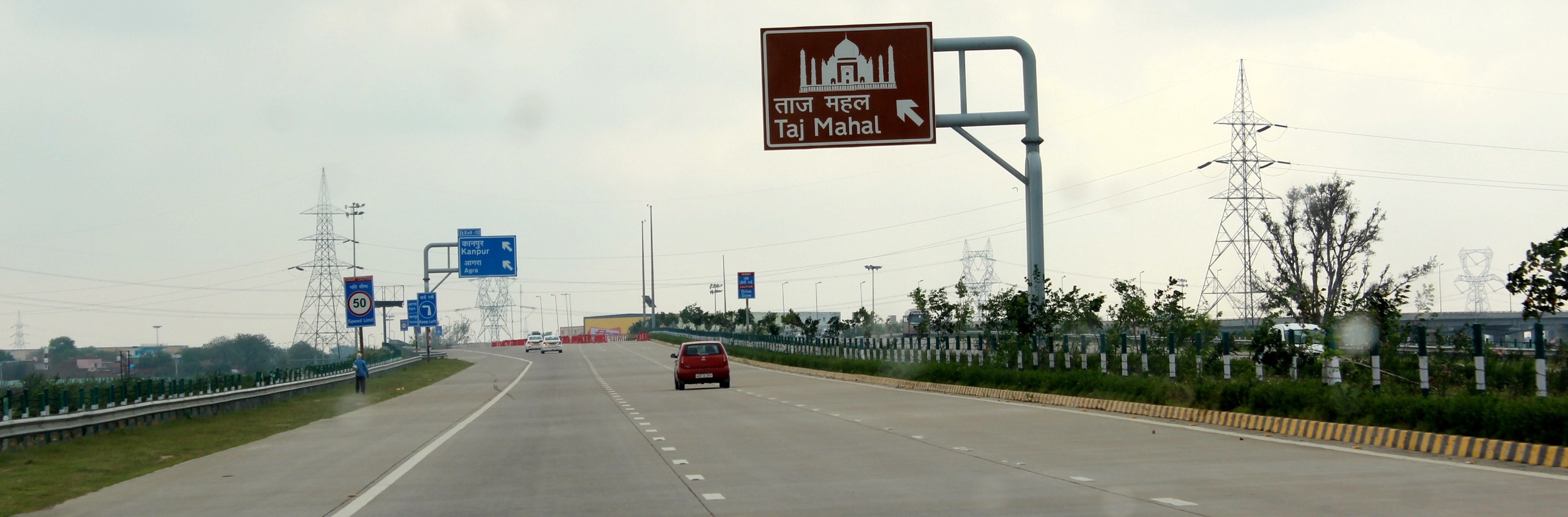 Die Autobahn nach Agra 