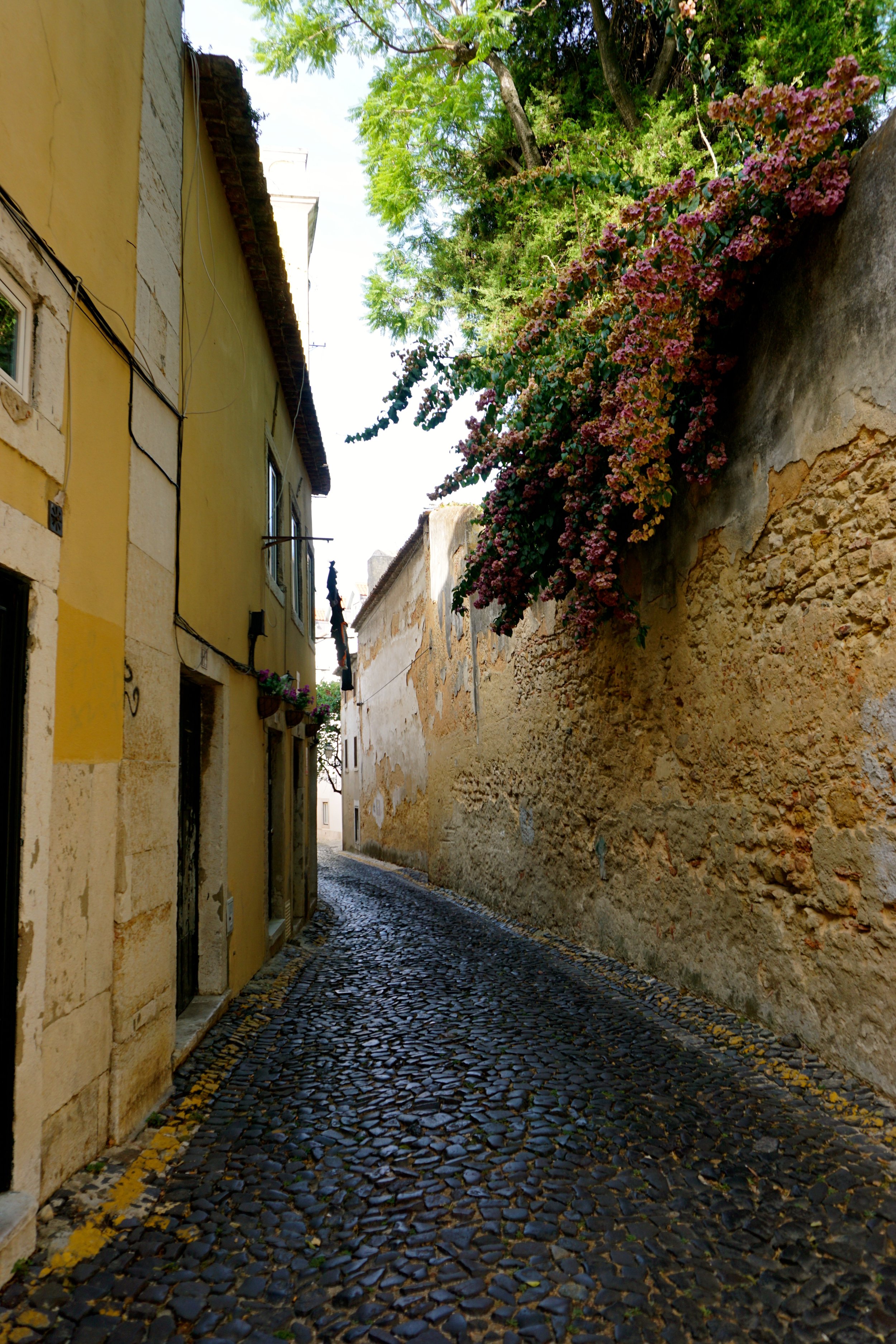 Kleine Gassen im Stadtteil Alfama