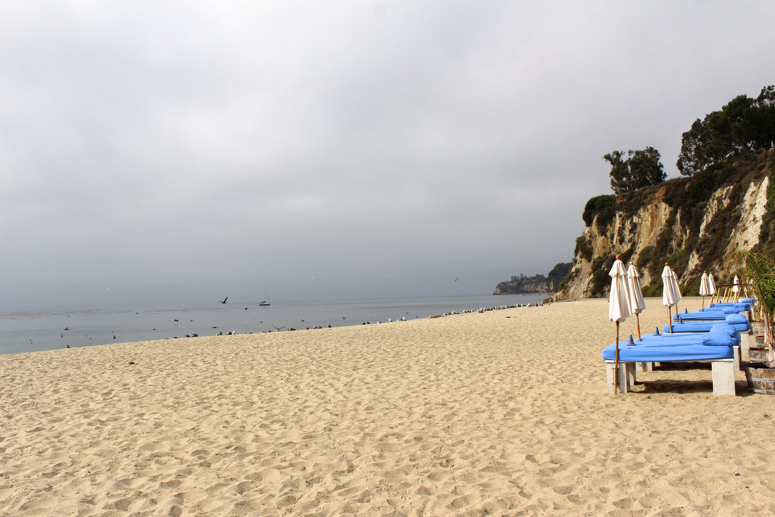 Blick nach rechts vom Paradise Cove.