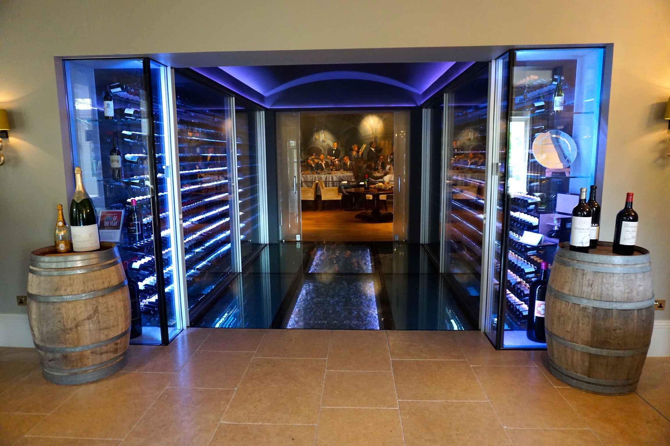 Übergang Lobby ins Restaurant