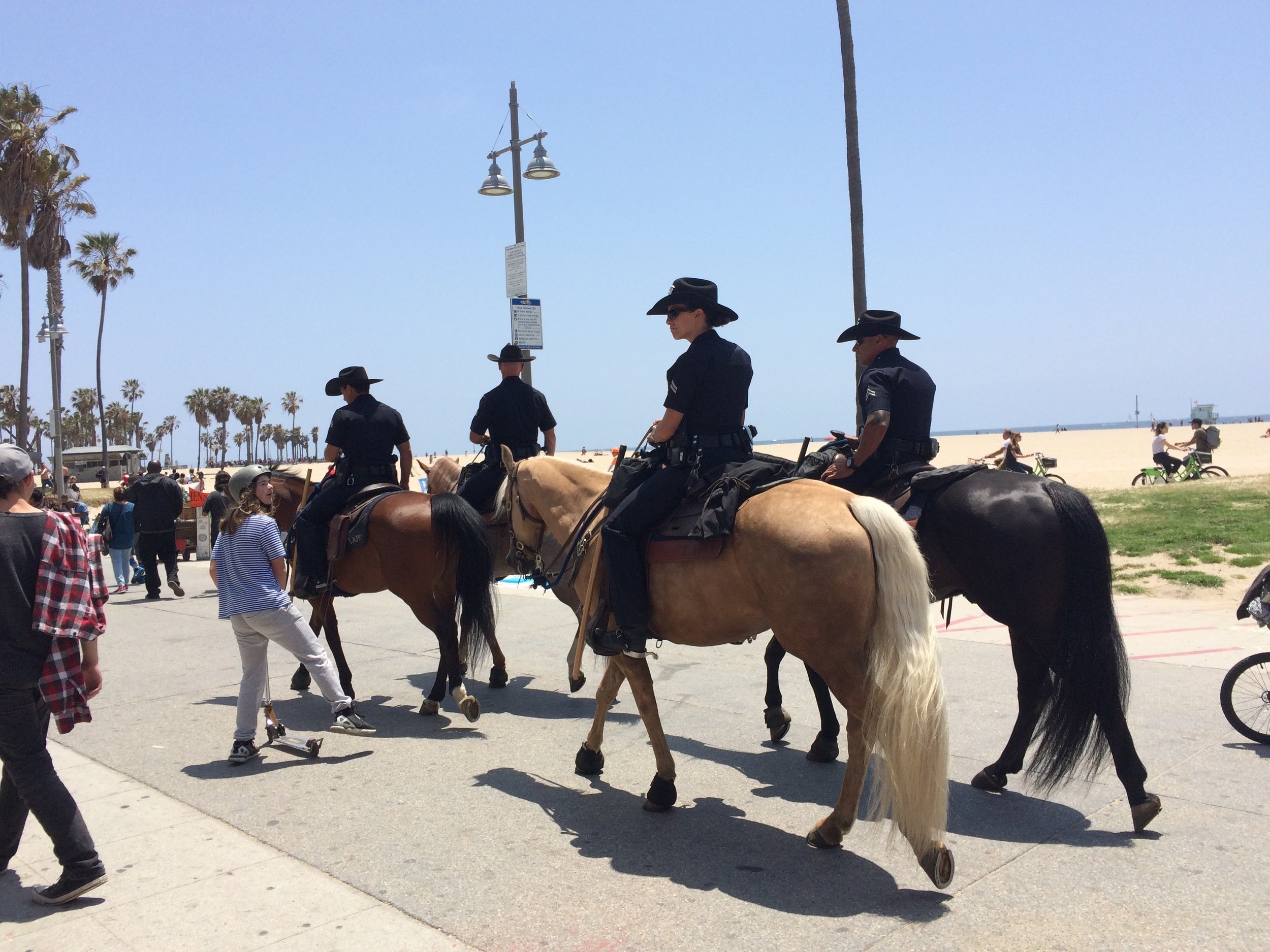 Impressionen von Venice Beach: der Frontwalk