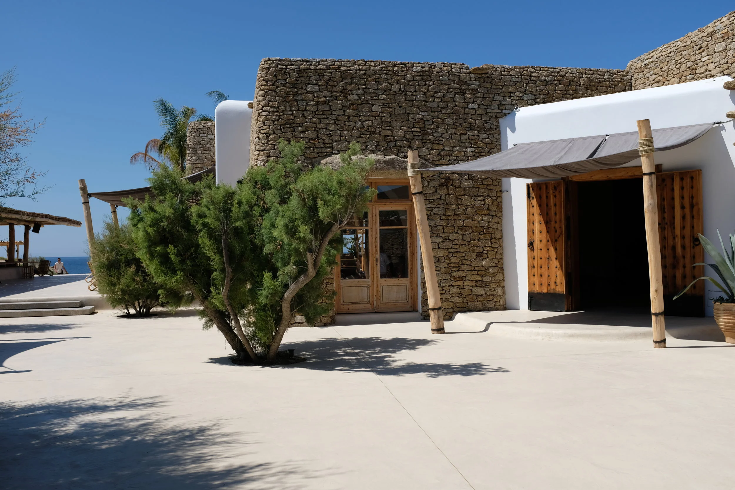 BeFifty Beate Finken Blog für Frauen über 40 und über 50 Reisetipps Mykonos Scorpios Beach Club Tipps Mykonos 