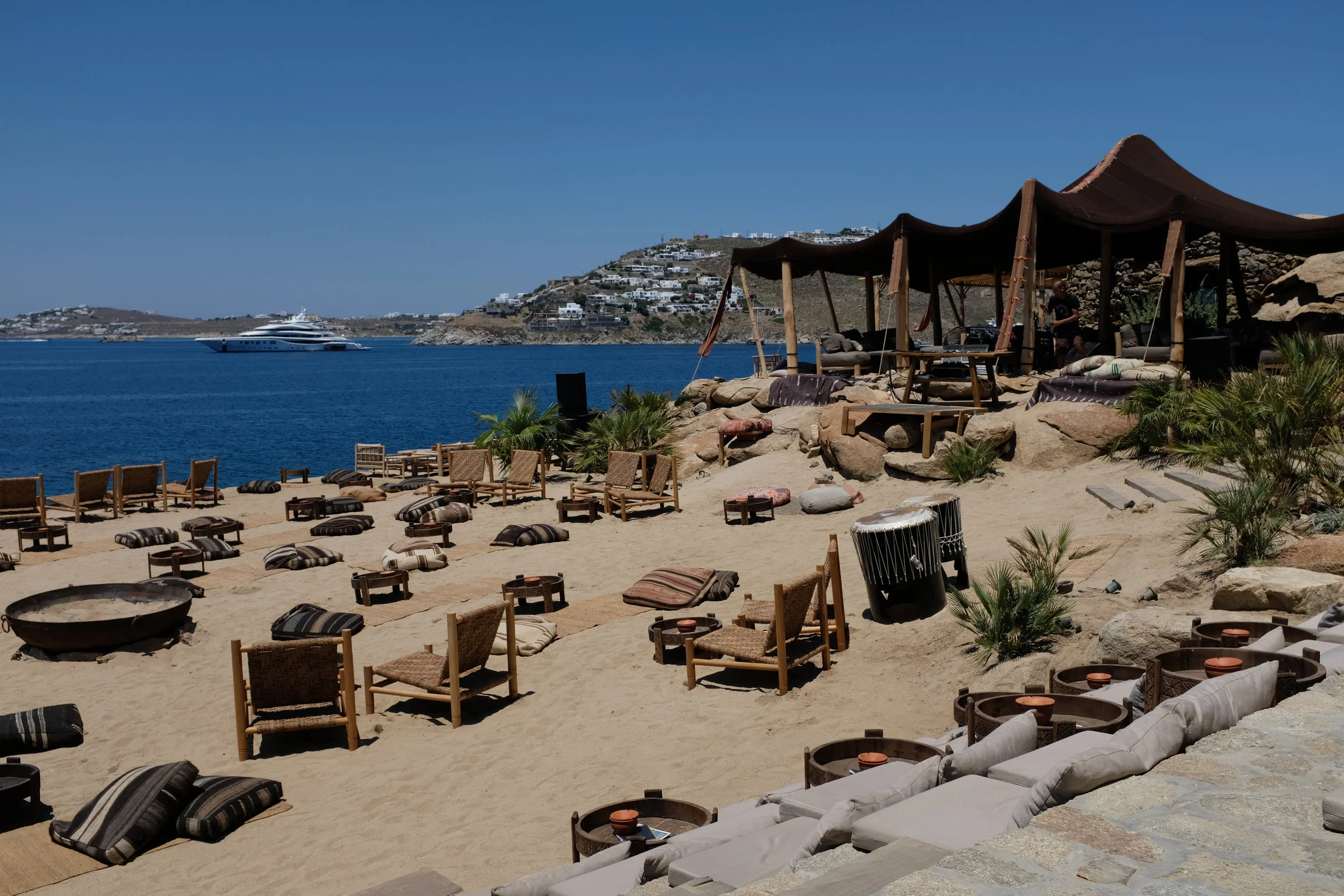 BeFifty Beate Finken Blog für Frauen über 40 und über 50 Reisetipps Mykonos Scorpios Beach Club Tipps Mykonos