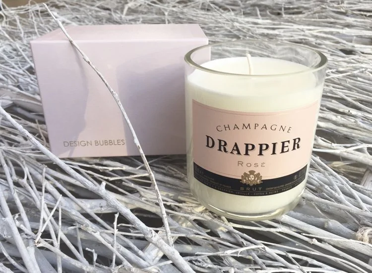 Design Bubbles - so werden aus Champagnerflaschen Kerzen