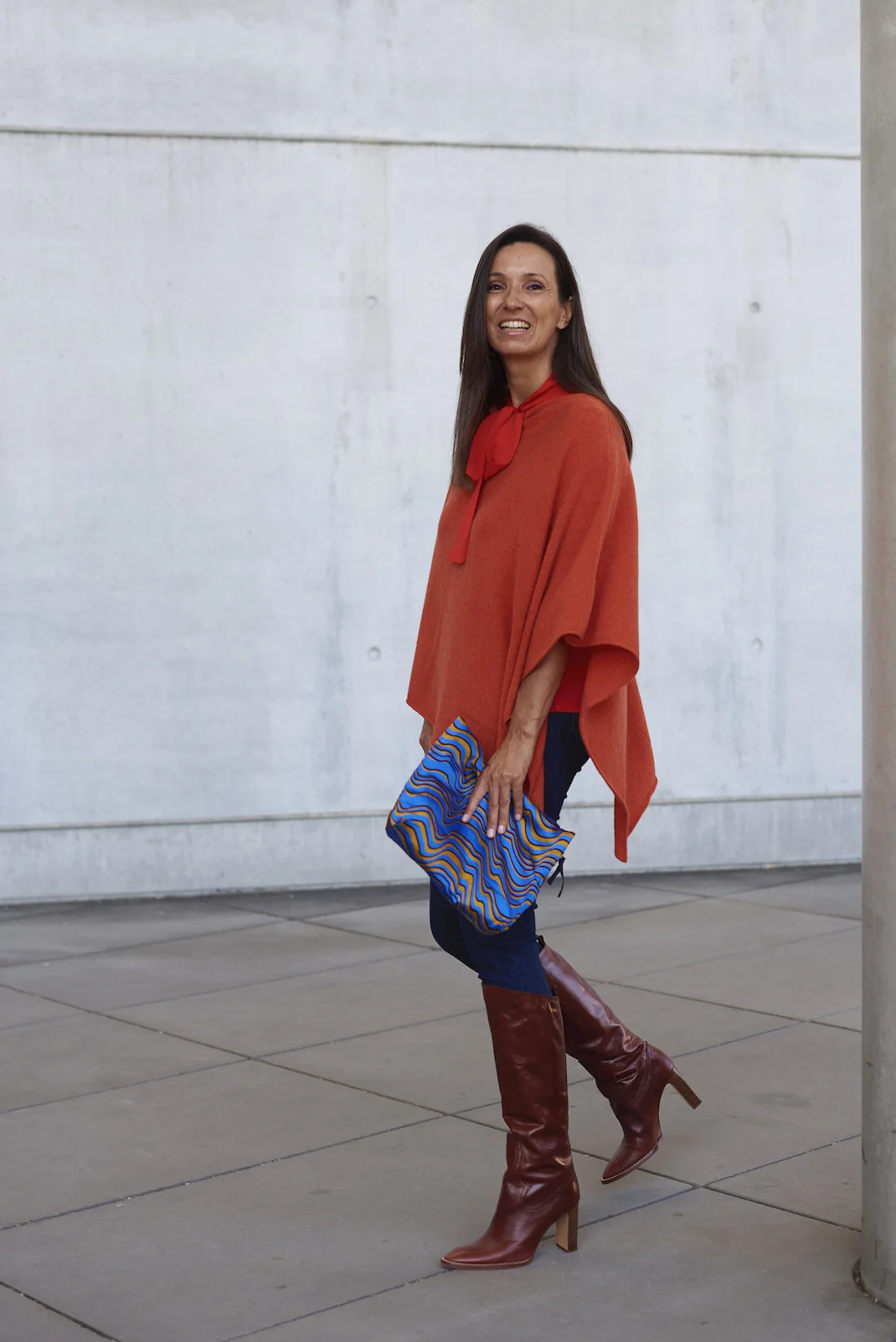 Trendfarbe Rot und ein Eyecatcher für kühle Tage!