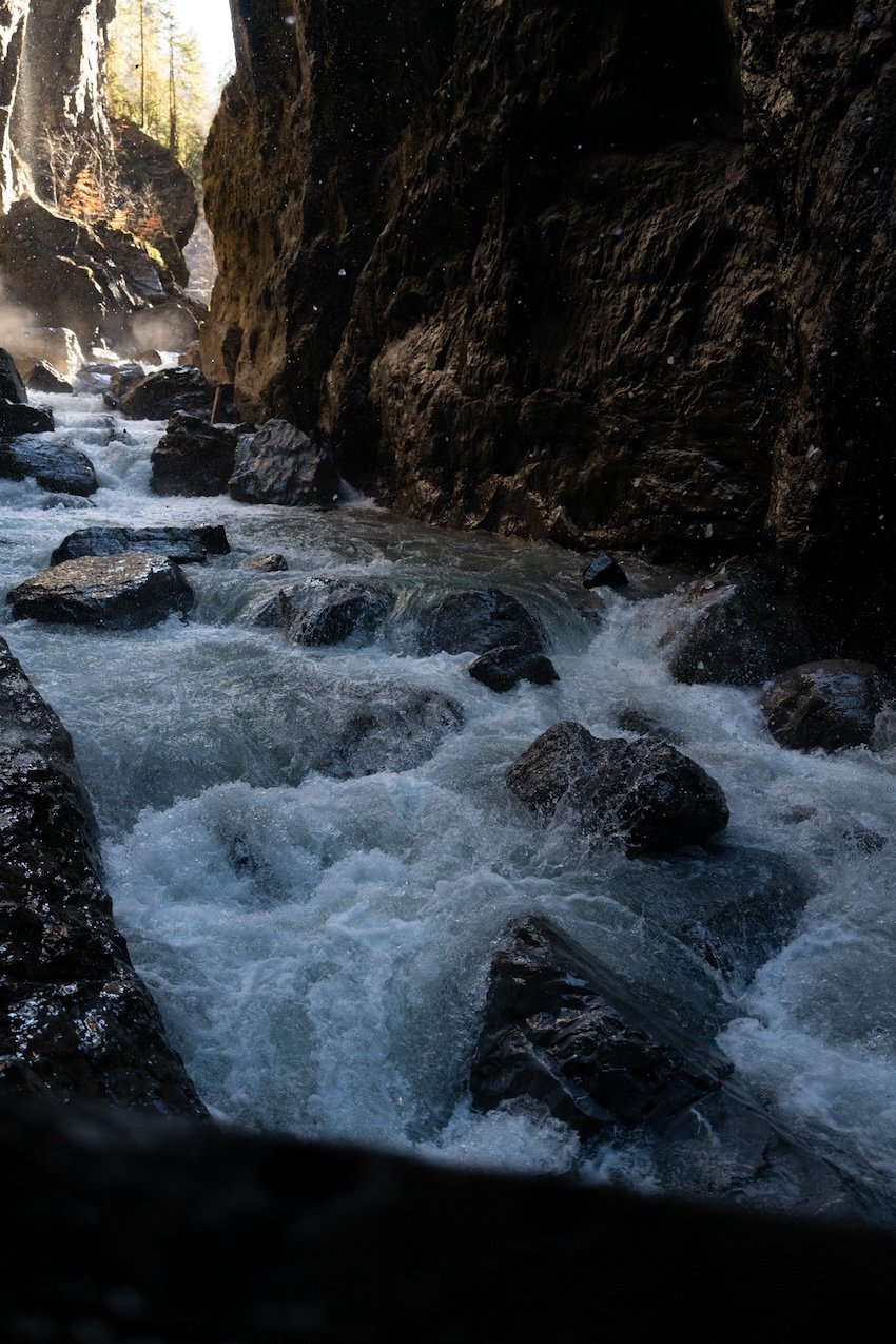 Die beste Reisezeit Partnachklamm in Garmisch-Partenkirchen