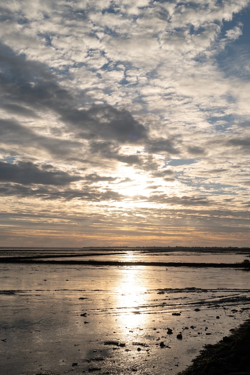 Reisetipps Sylt -Morgenstimmung in Keitum am Wattenmeer