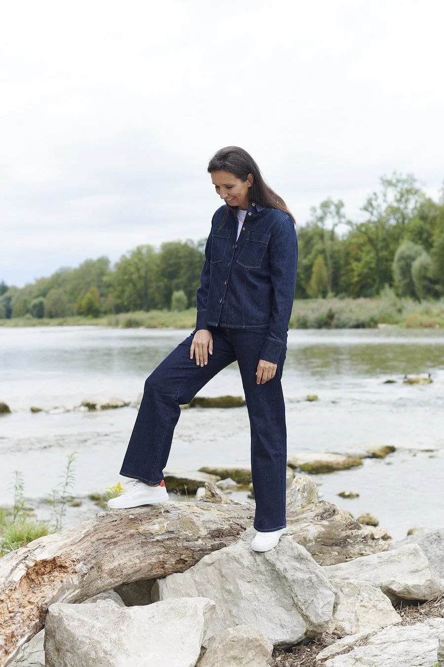 All-Over-Denim Look von DAWN Denim