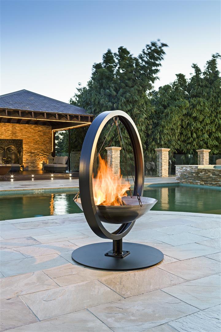 Alan B S Gallery The Fire Brick Co, Hanging Fire Pit