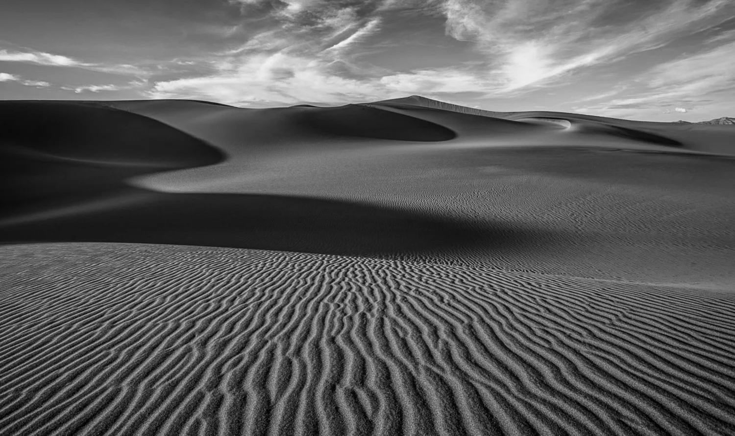 Dans le Désert de Death Valley