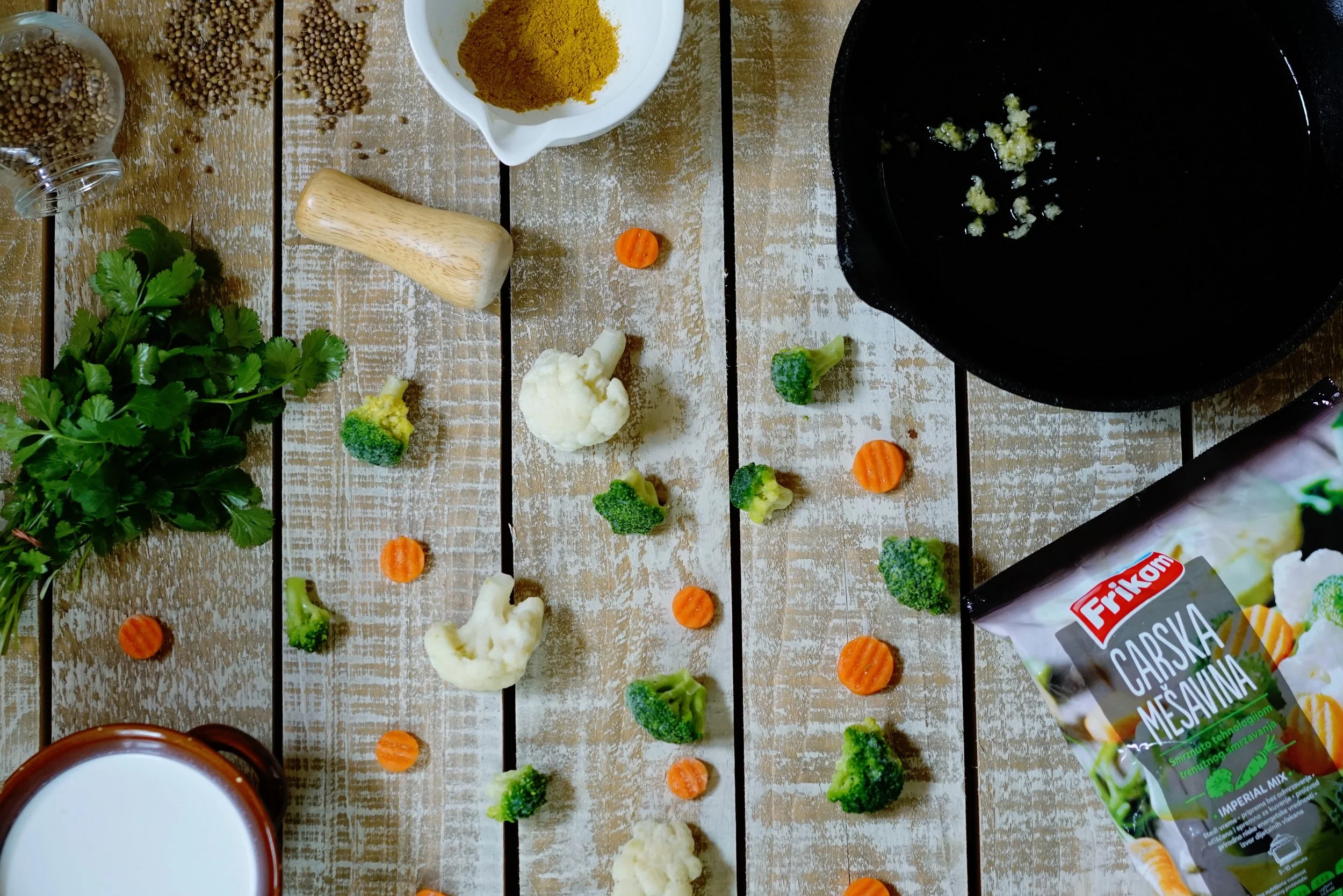 Slasno "osveženje" iliti Kari povrće u kokosovom mleku