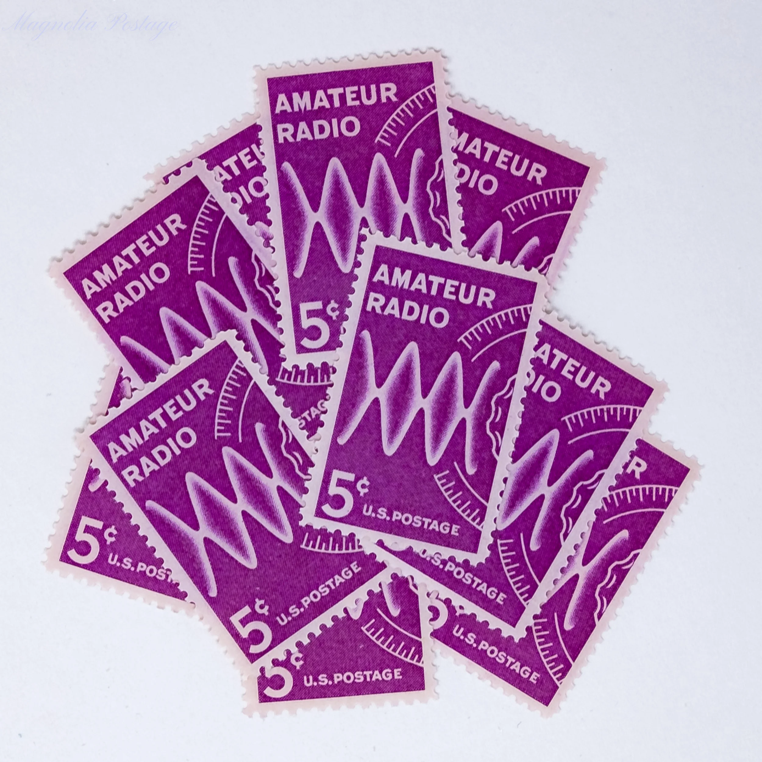 10 x 5-cent Amateur Radio stamps