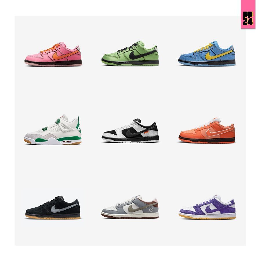 COMING SOON!
-
Get a second chance to cop some of the biggest SB drops of the past year!
-
Stay tuned for release details later this week.
-
Which pair is on your list? Drop a comment below for good luck!⚡️
.
.
.
#Copdate #concepts #jordan #powerpuff