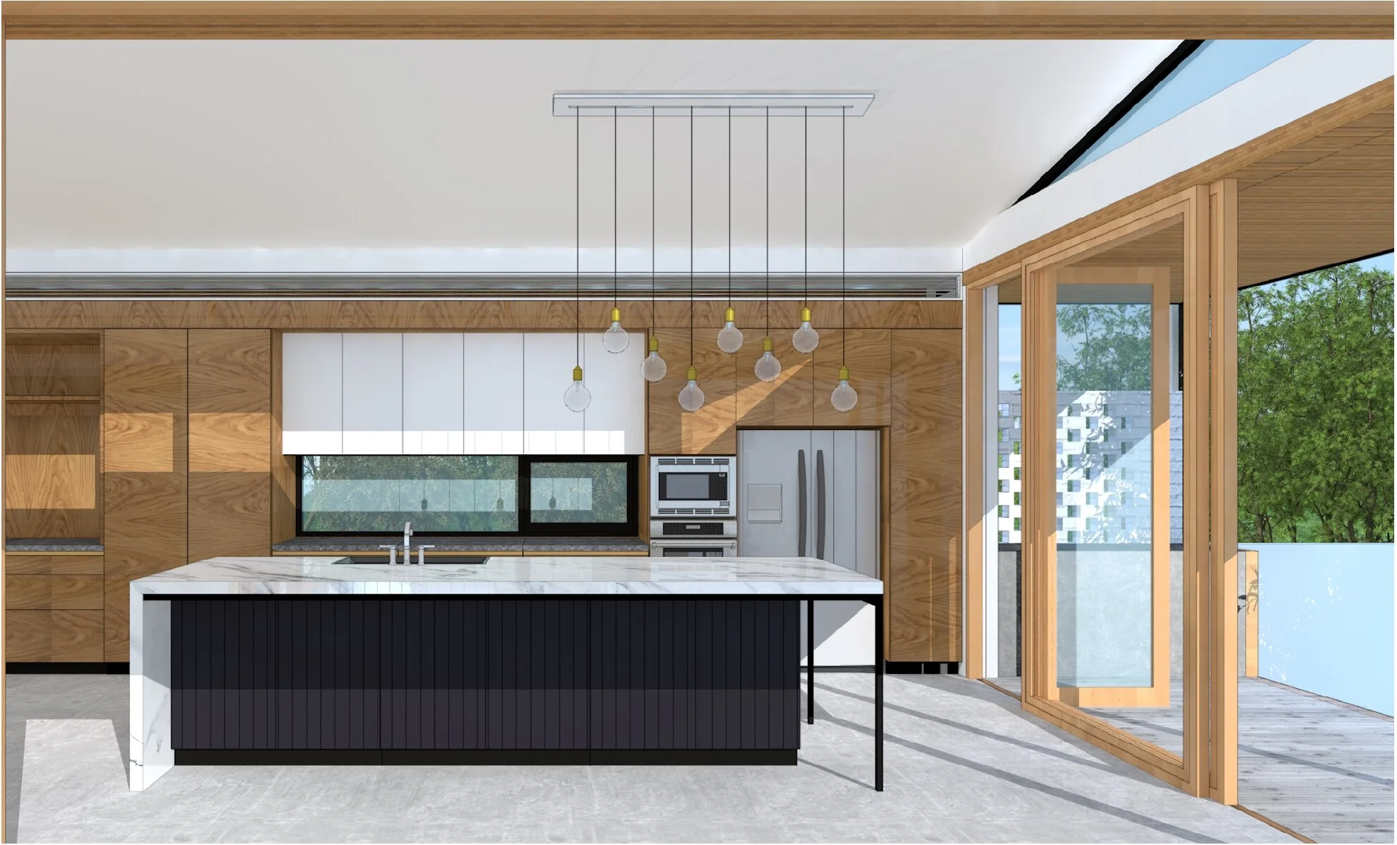 Longueville House kitchen soon to be completed