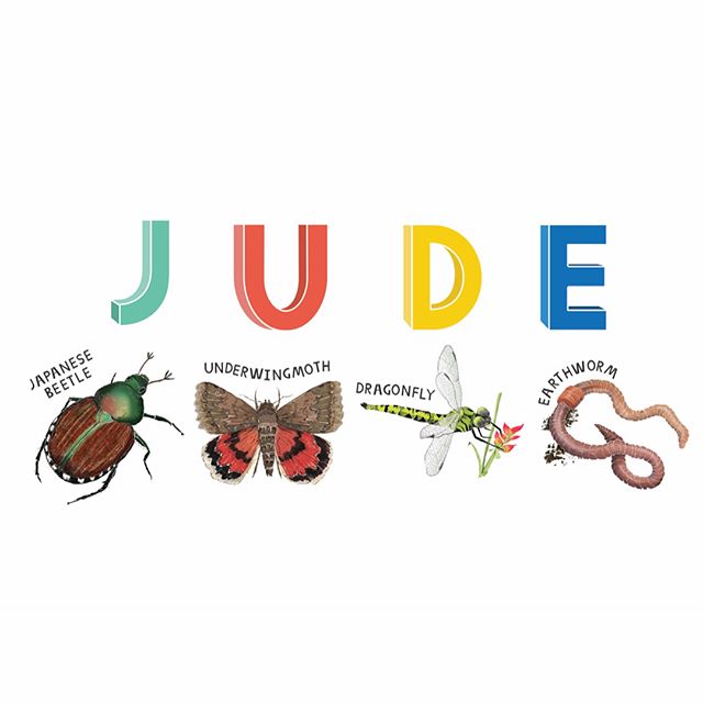 Loved meeting baby Jude for the first time this weekend! 👶🏼Here’s a name print made for Jude...swipe to see it in his nursery ❤️