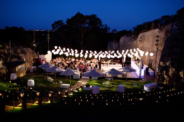 Wedding Location: Quarry Amphitheatre, Perth