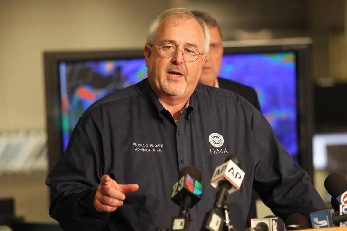 Craig Fugate, administrator of Federal Emergency Management Agency (FEMA), talks at the National Hurricane Center in 2012. PETER ANDREW BOSCH MIAMI HERALD STAFF