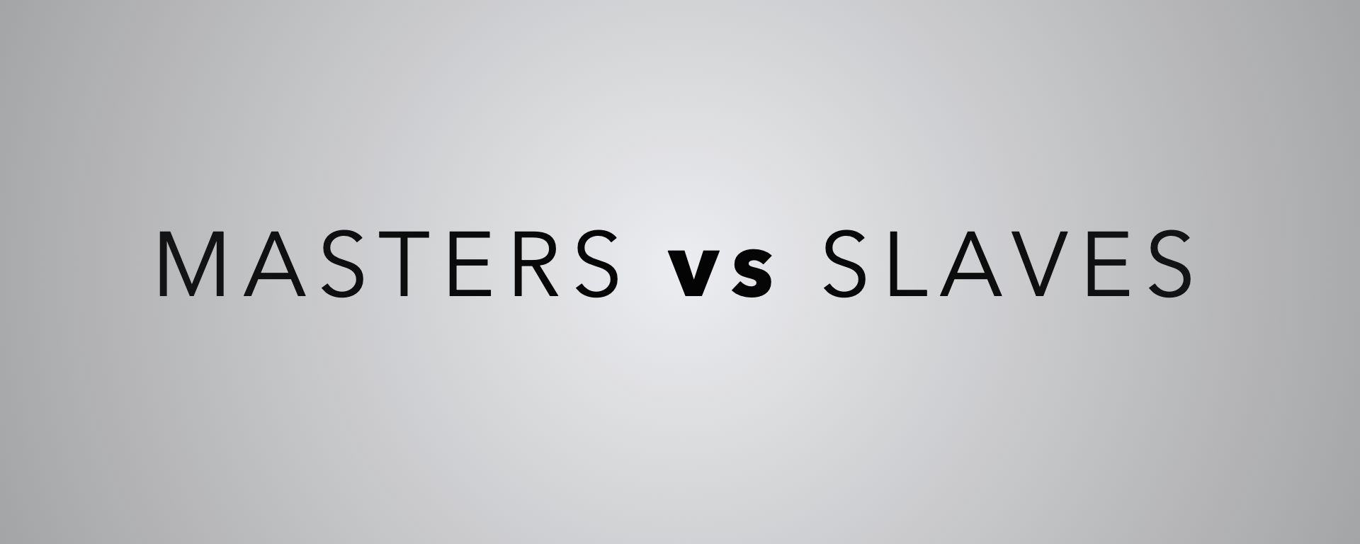 Open Sunday - Masters vs Slaves - Ryan Detzel