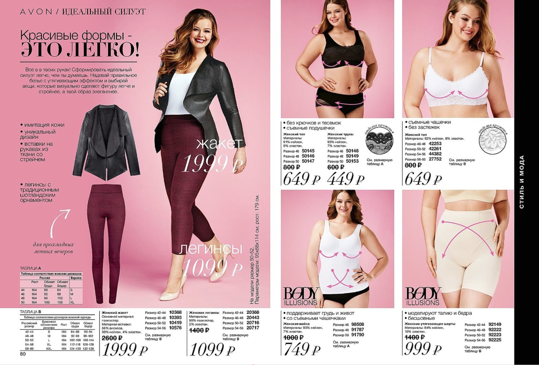 Вёрстка - Каталог Avon