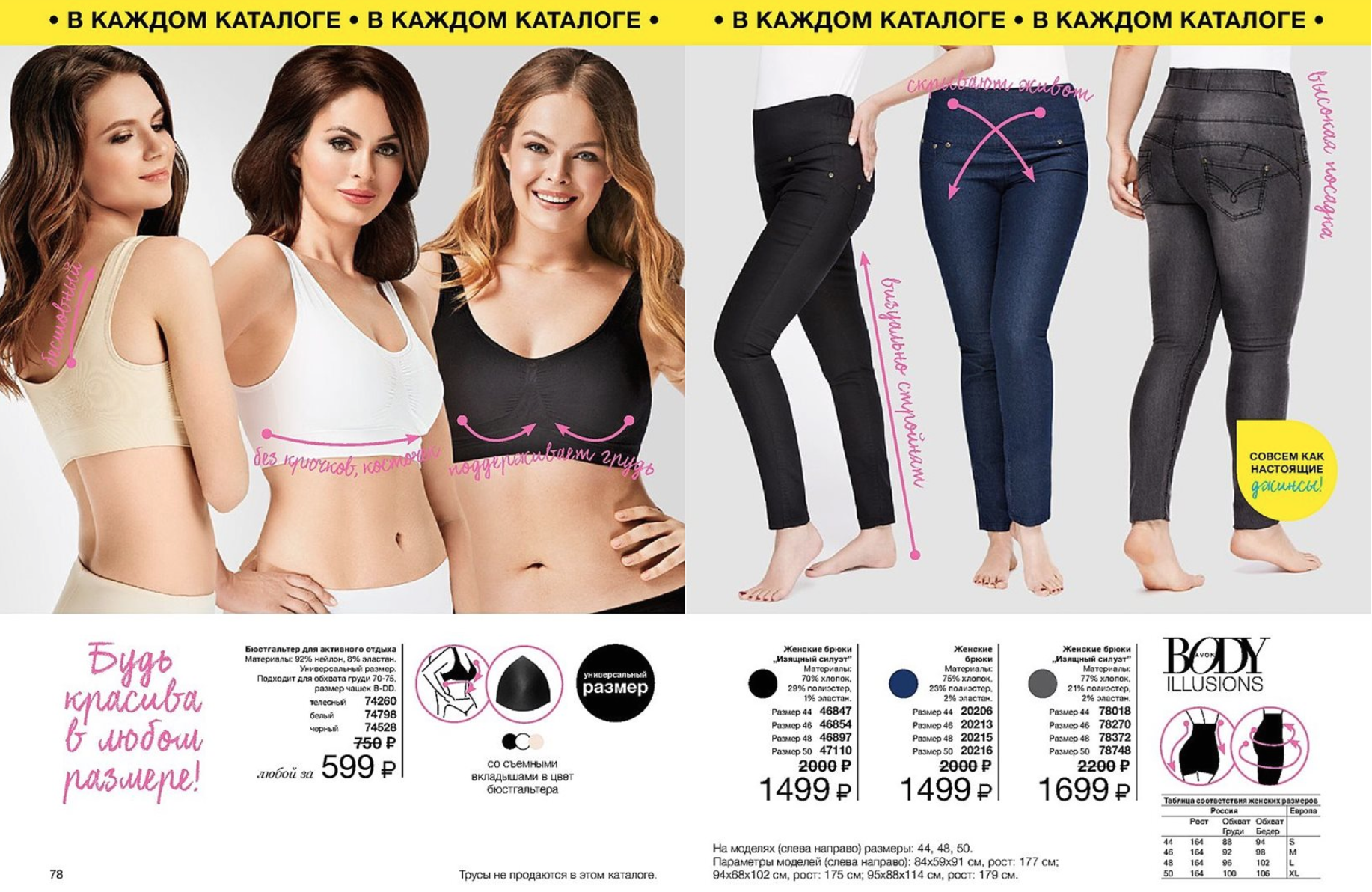 Фотосъёмка для каталога компании Avon