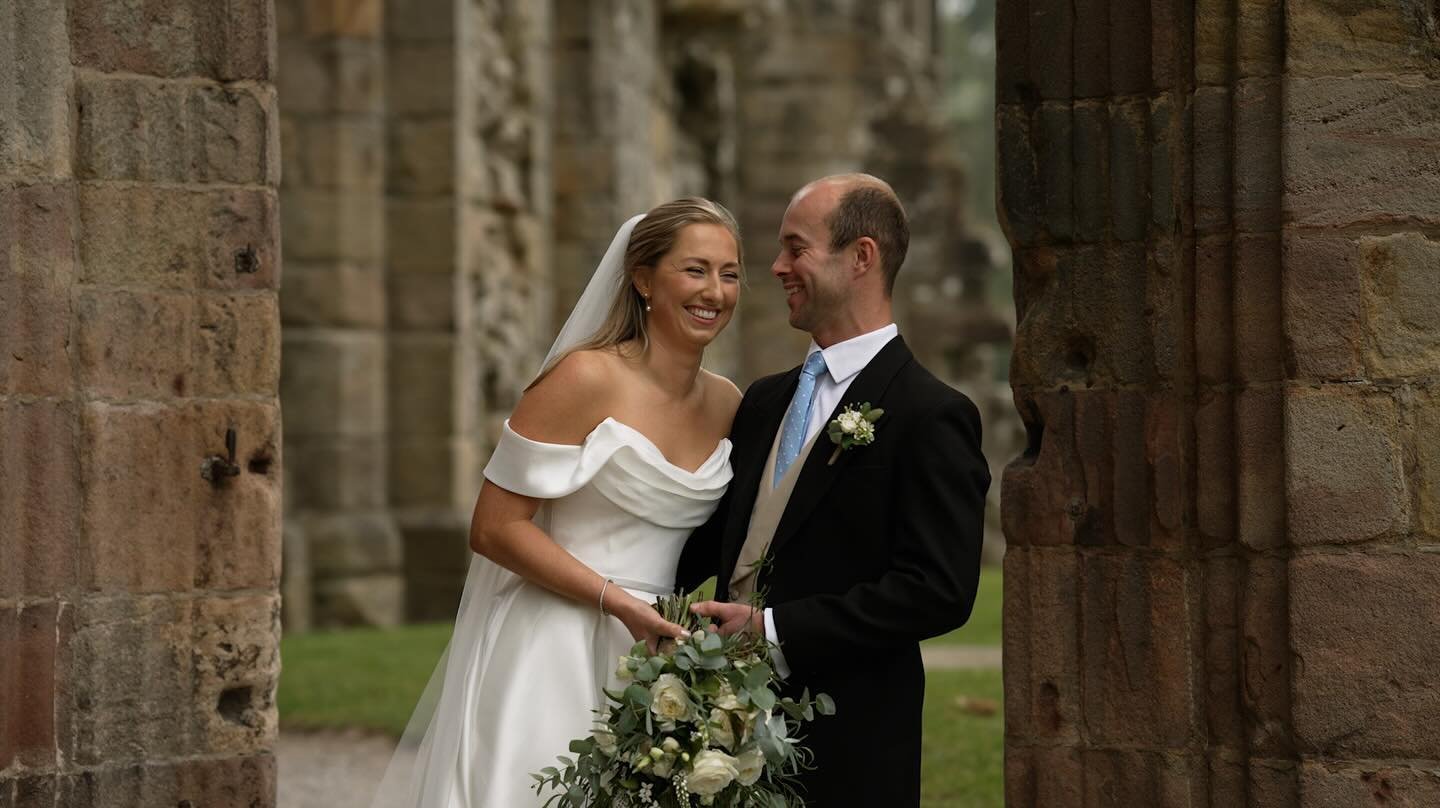 Sarah &amp; Will just after gettin&rsquo; hitched at the amazing @boltonabbeyestate 💕

#yorkshireweddingvideographer #leedsweddingvideographer #yorkweddingvideographer #harrogateweddingvideographer