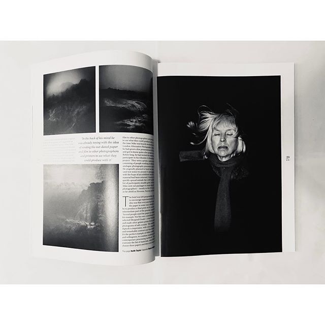 Always so nice to see your work in print! Have just managed to pick up a copy of #blackandwhitephotographymagazine to see my image full page. A bit late for #internationalwomensday but this is an image from a project with my wonderful #mother during 