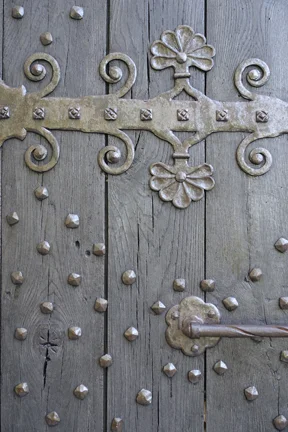 Strapping and Studs—the Front Door