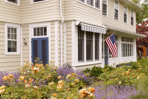 The garden at The Knollwood in full bloom last summer
