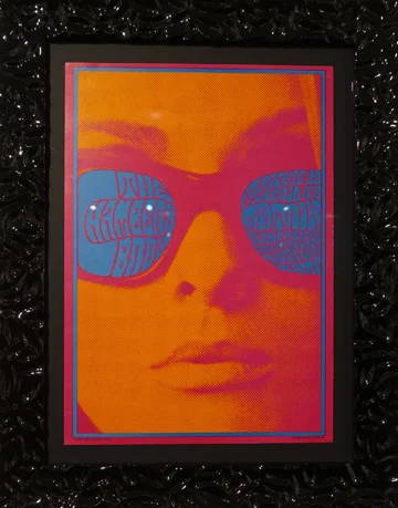 Artist: Victor Moscoso, 1967 The Matrix, San Francisco Band: The Chambers Brothers