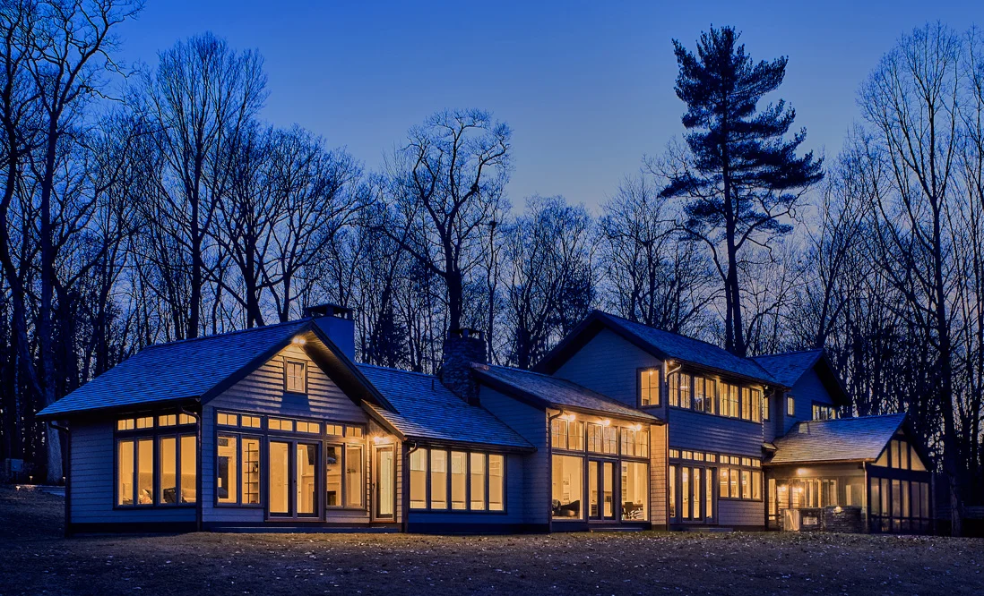 Lakeville, CT country house designed by Kevin Wolfe Architect