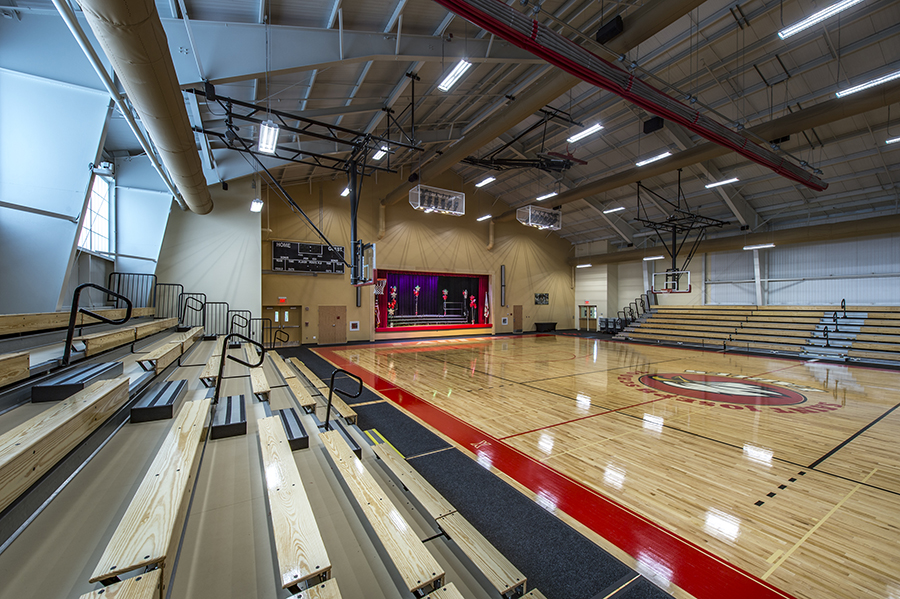 Side Shot of Gymnasium