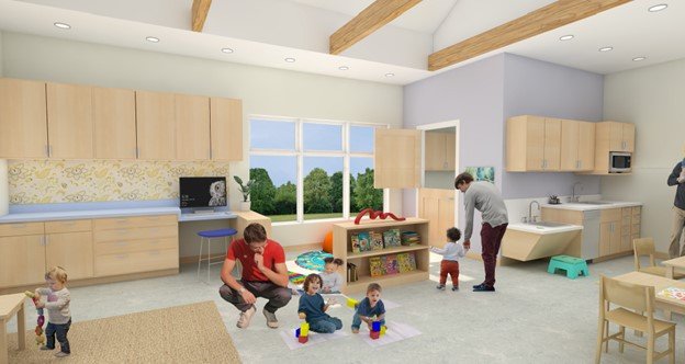  Summit Montessori classroom rendering 