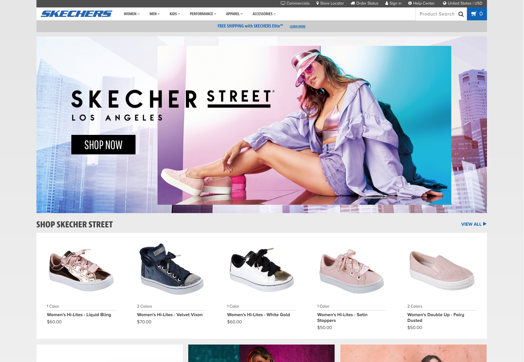 skechers website