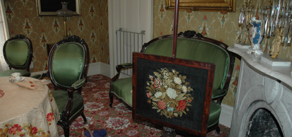 Care of textiles in the Historic House are demonstrated in the lecture.