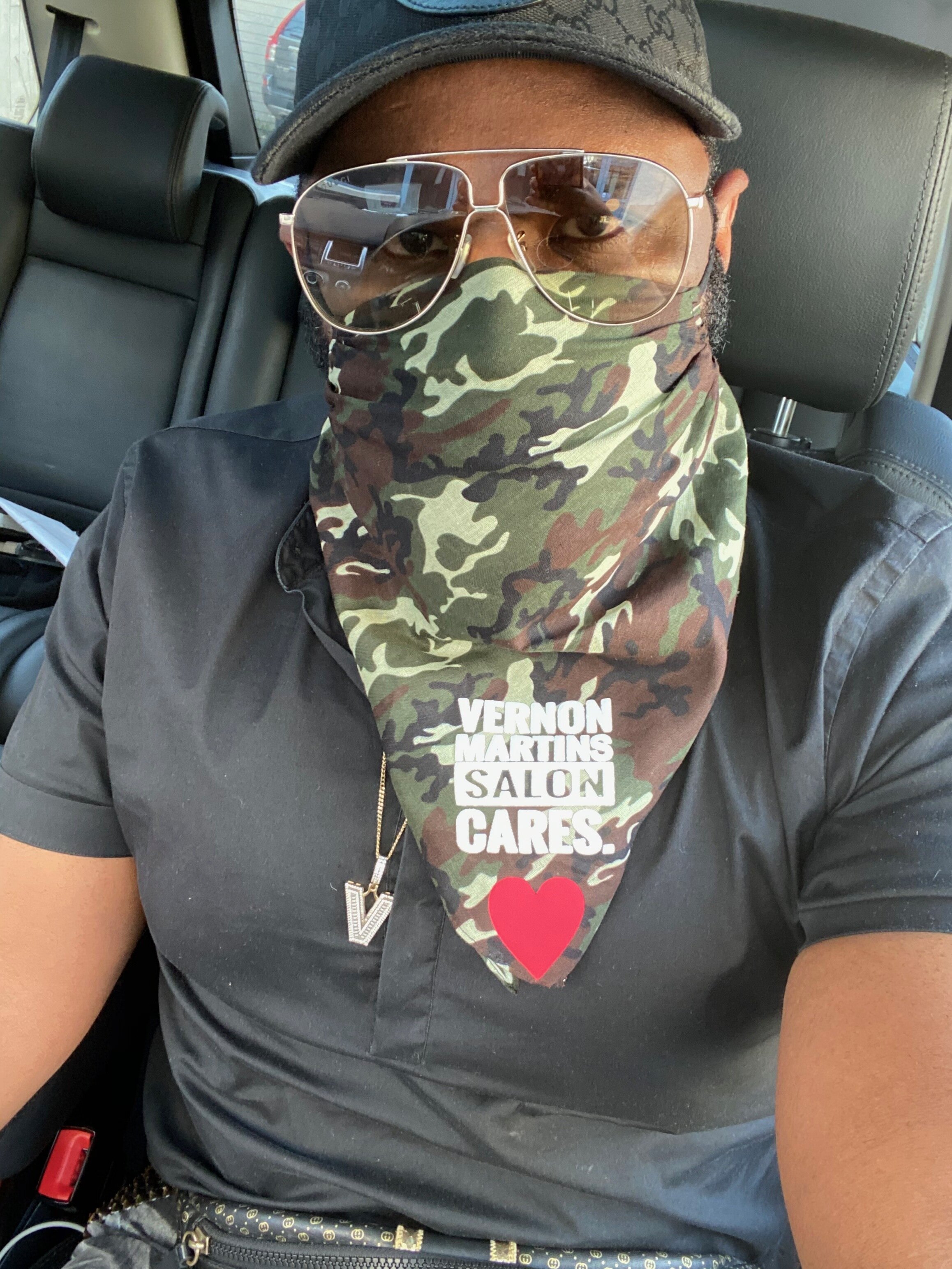 Bandana VMS Cares FaceMask $25