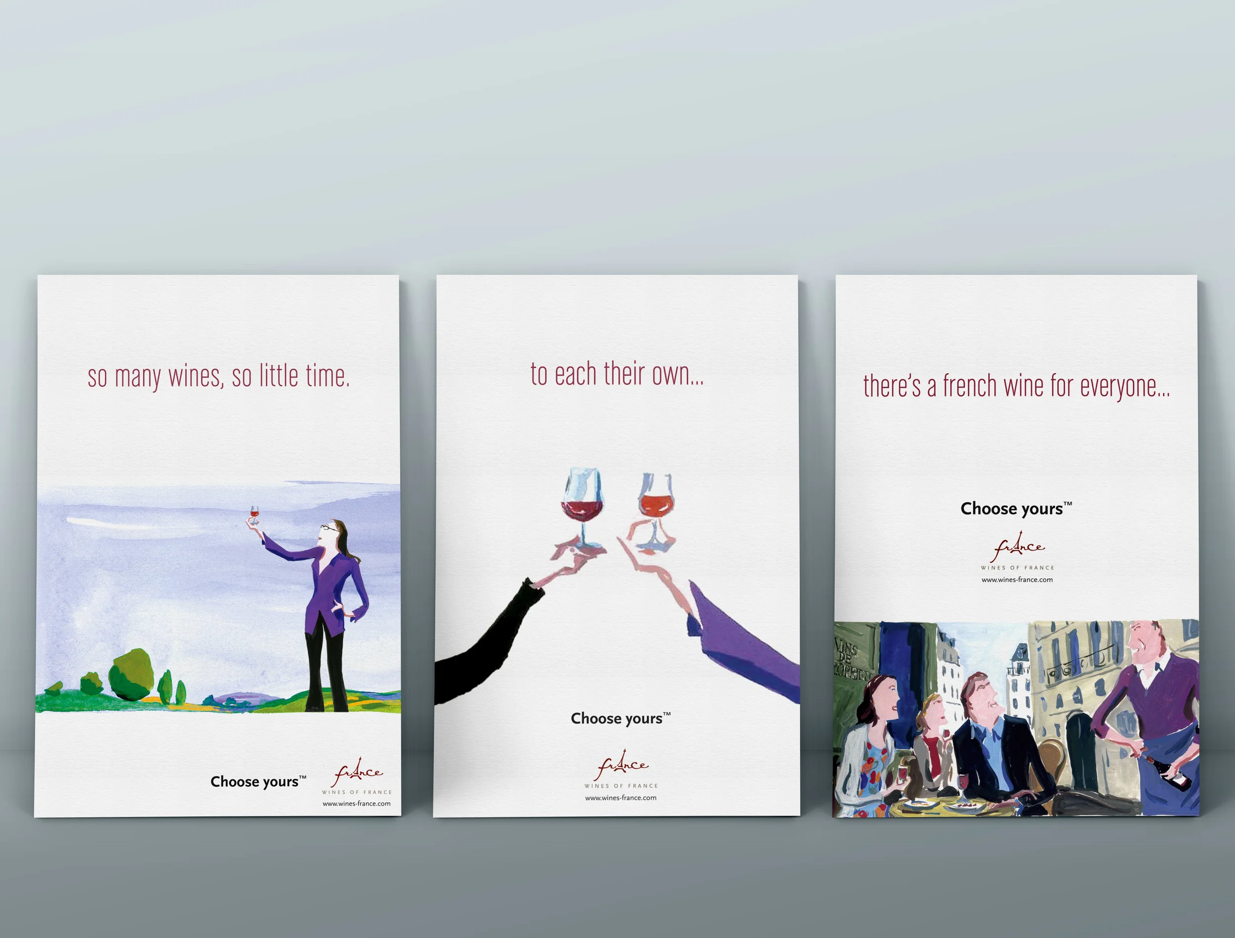  Ad campaign to promote wines of France 