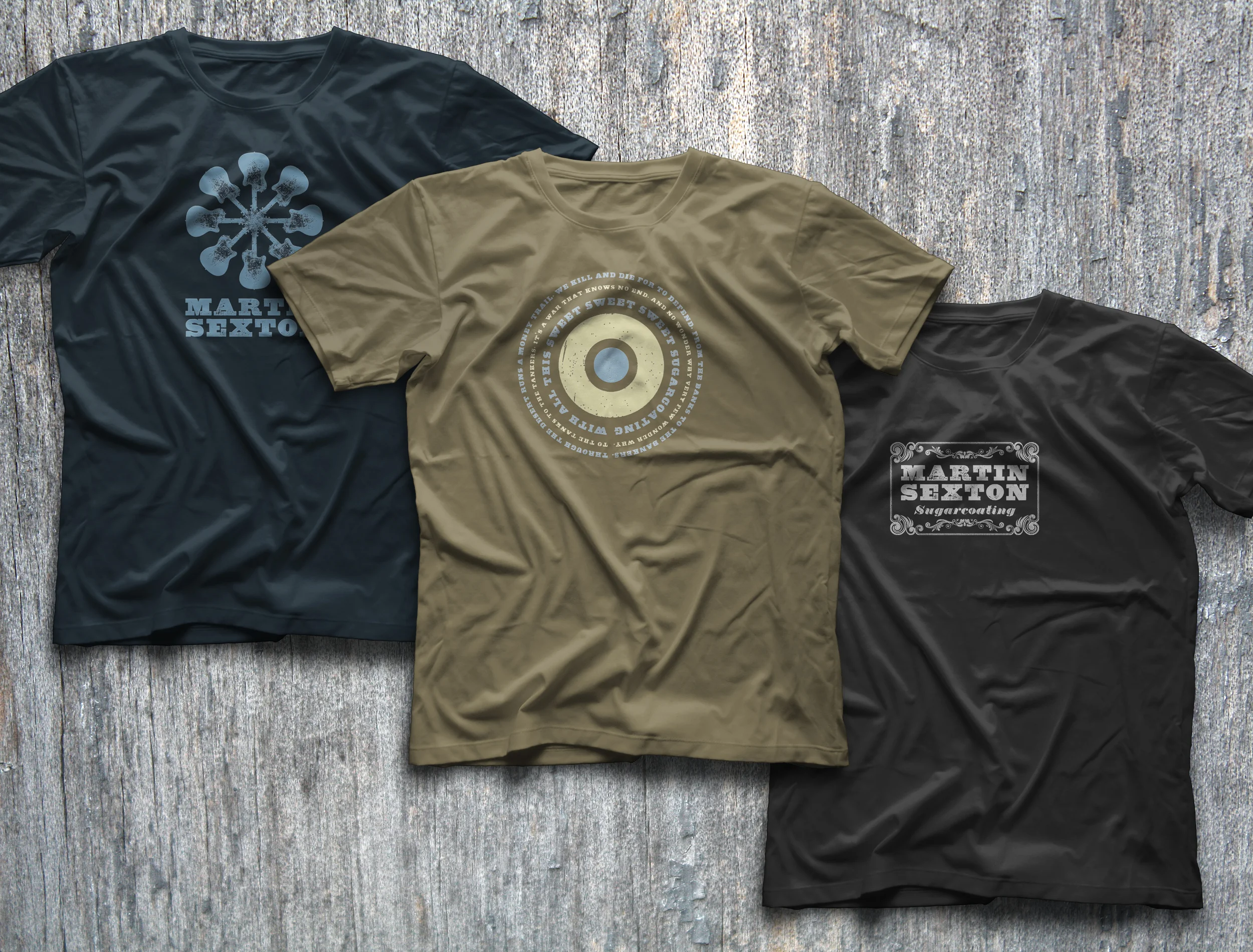  Martin Sexton Tour T-Shirts 