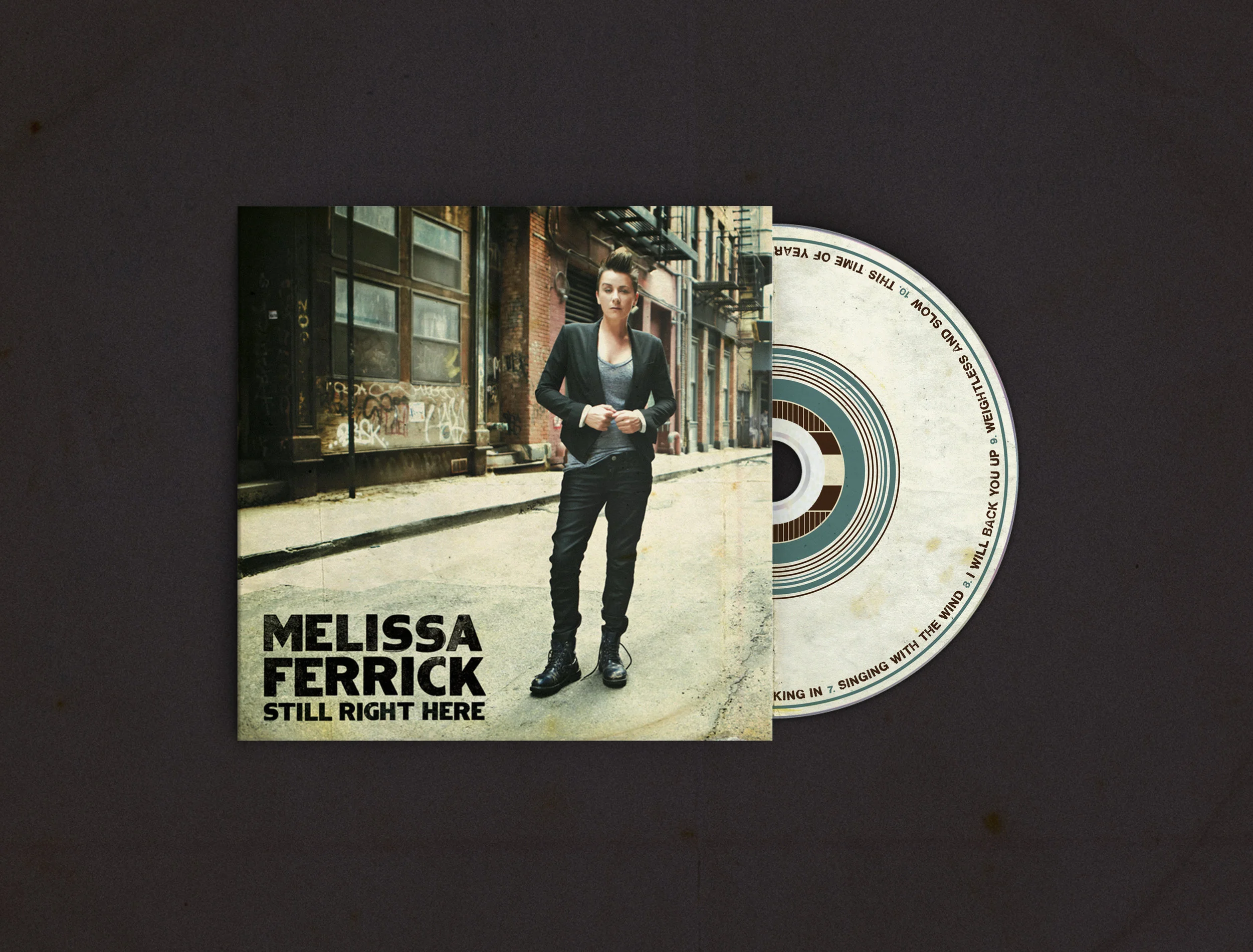 Melissa Ferrick "Still Right Here" MPress Records | Photography: Laura Crosta