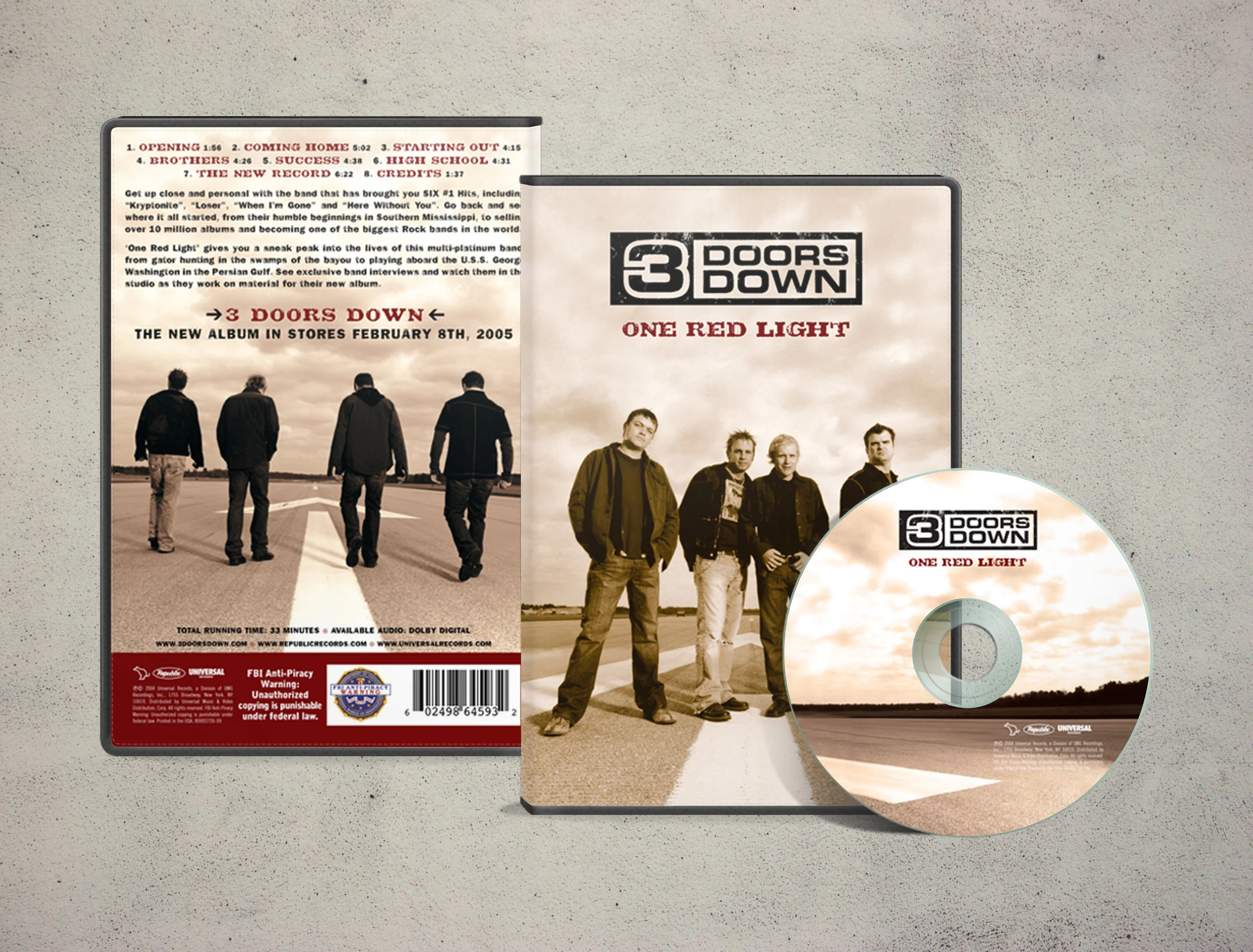 3 Doors Down "One Red Light" DVD Republic Records | Photography: Chapman Baehler