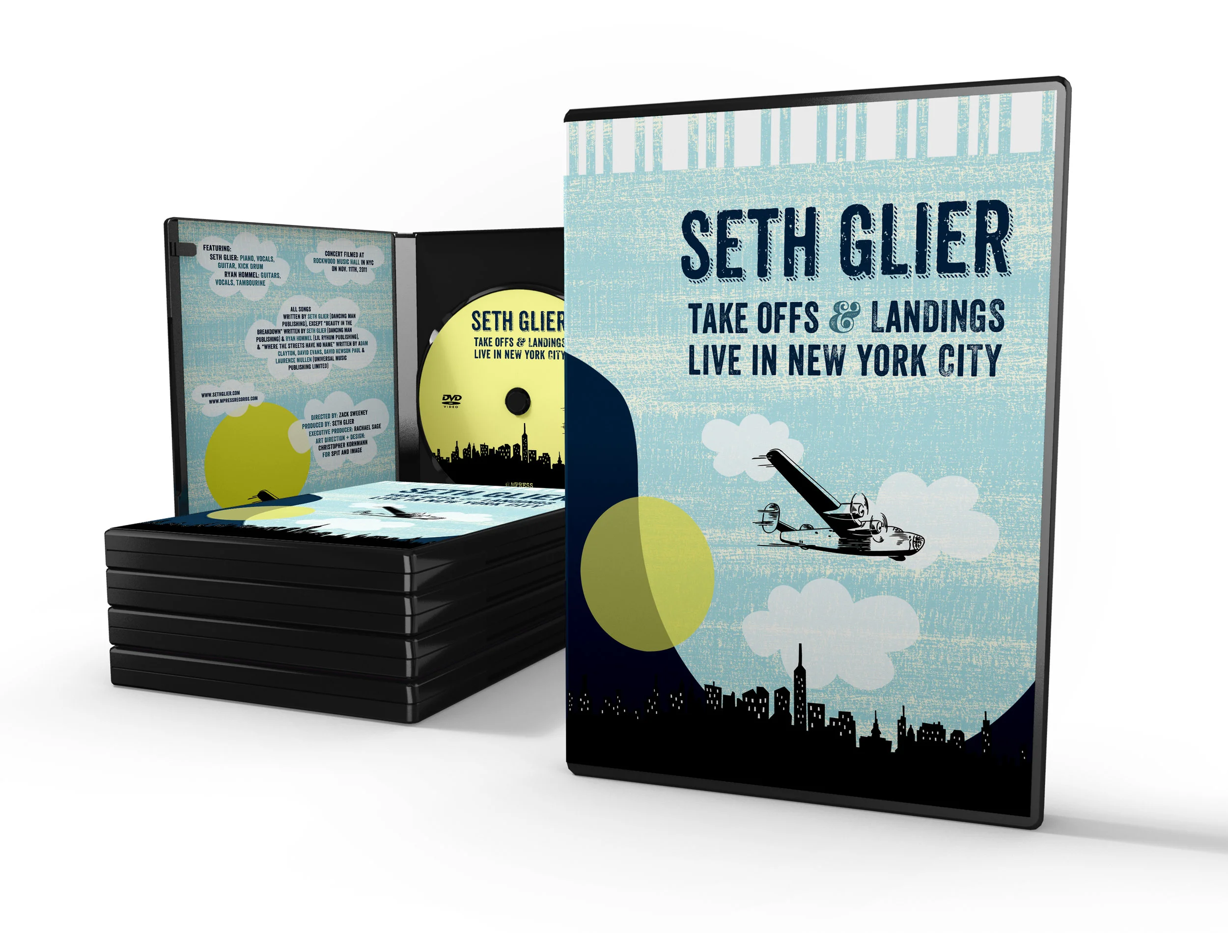 Seth Glier “Take Offs & Landings” DVD