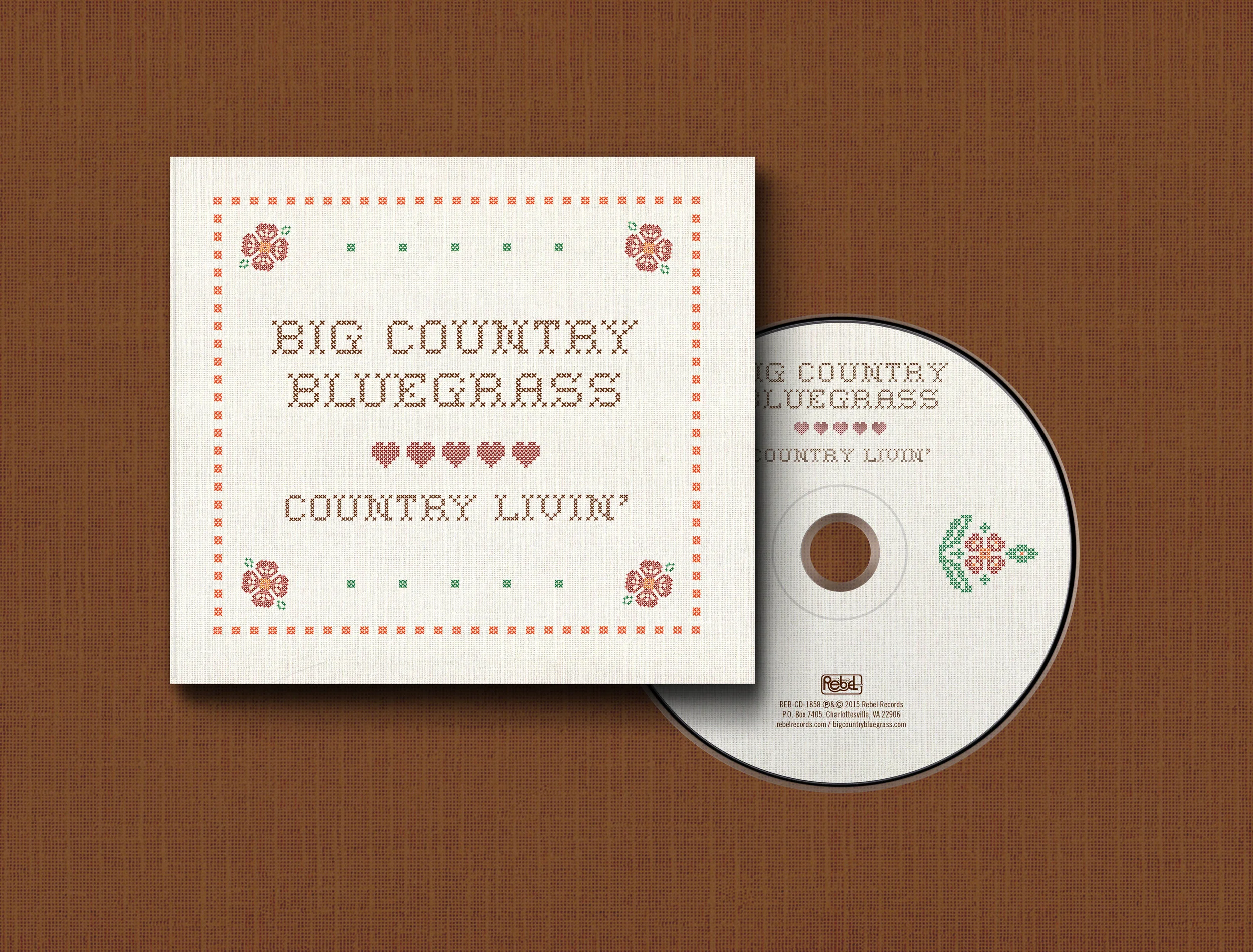 Big Country Bluegrass “Country Livin’” CD Package