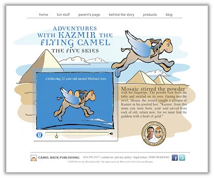 home page