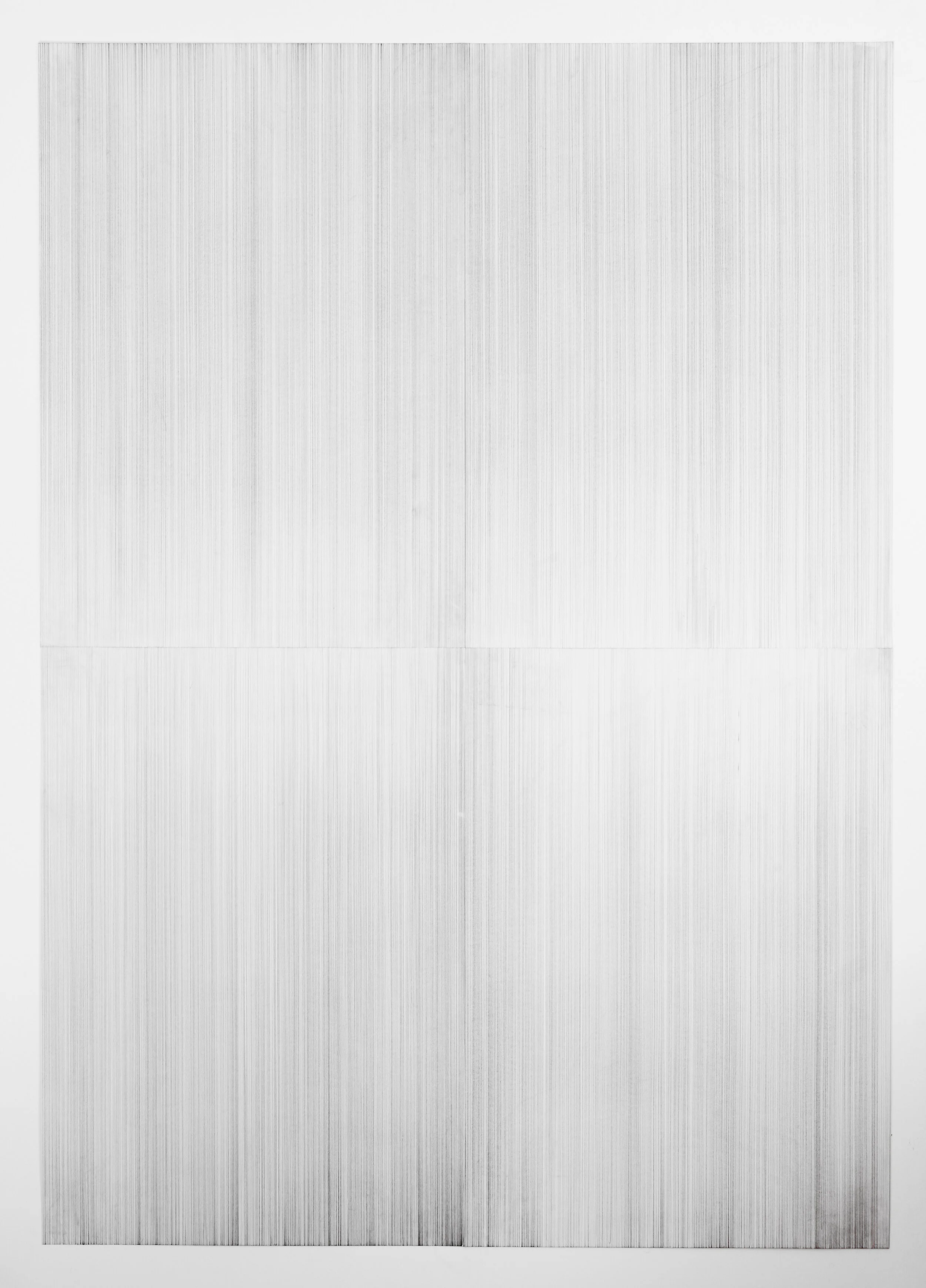  Monolith III.   Graphite on paper.    168 x 119cm. 2020     