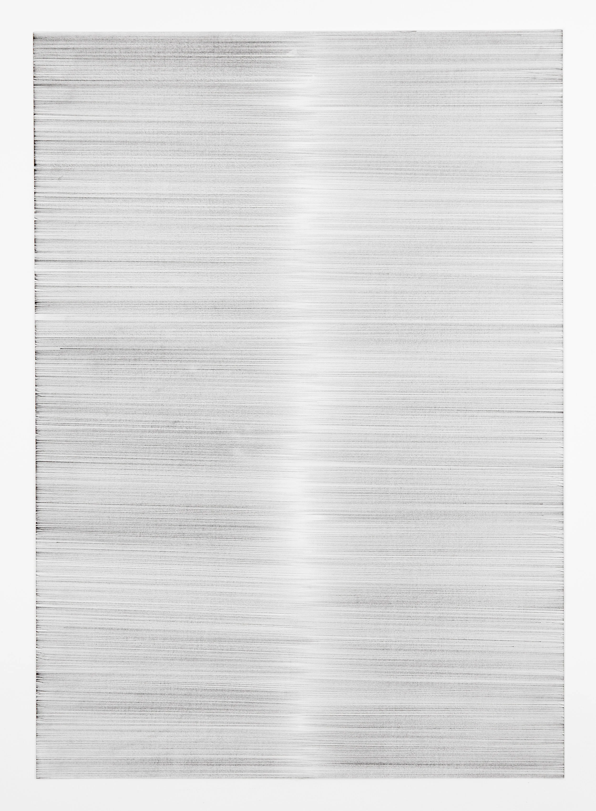  Reflection.   Graphite on paper.    84 x 59cm. 2020     