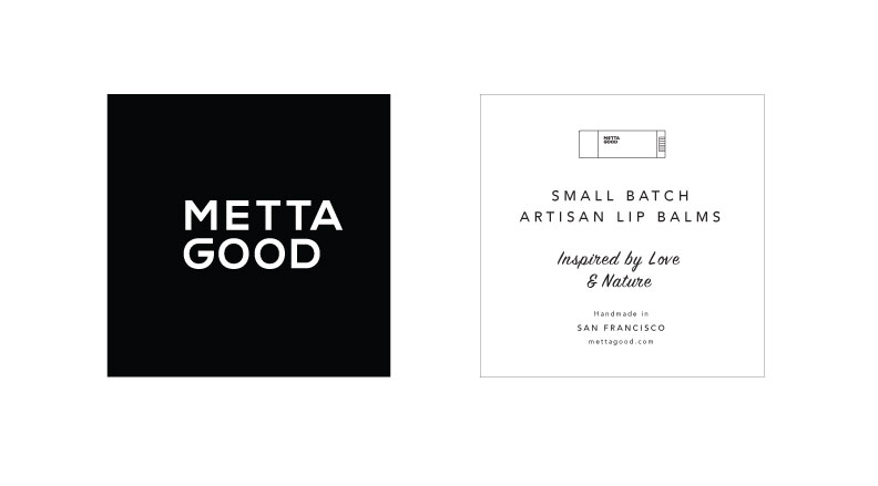 Metta Good logo and signage