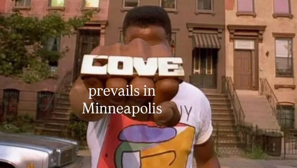 Spike Lee&rsquo;s &ldquo;Do the Right Thing&rdquo;. taught us that silence and fear allow harm to grow. In Minneapolis right now, civilians, activists, families, and healers are choosing visibility, solidarity, and support &mdash; not because it&rsqu
