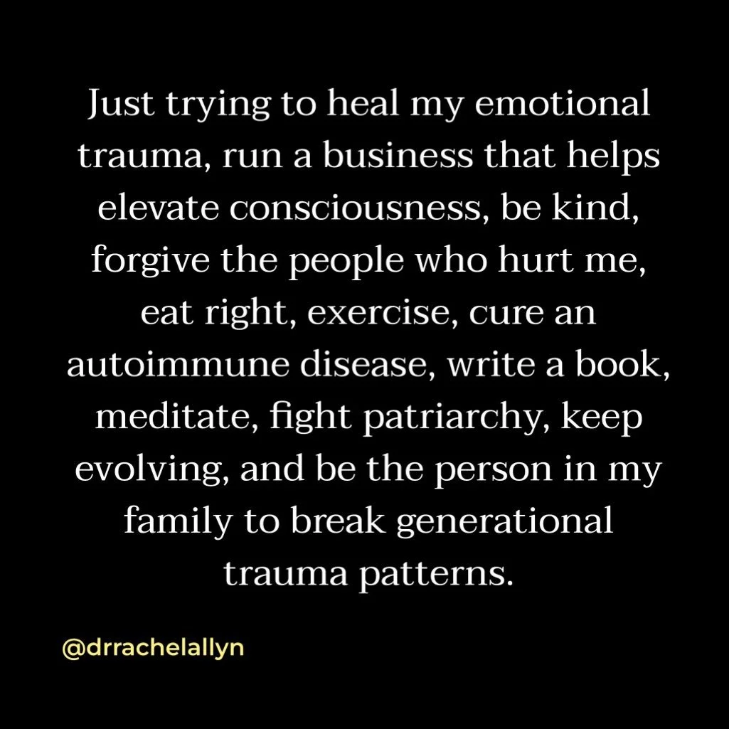 Who&rsquo;s with me? 
Hang in there everyone. 
I&rsquo;m rooting for you. 👊🏼 
#drrachelallyn #soulfulness #bodyfulness #stayhuman #holistichealing