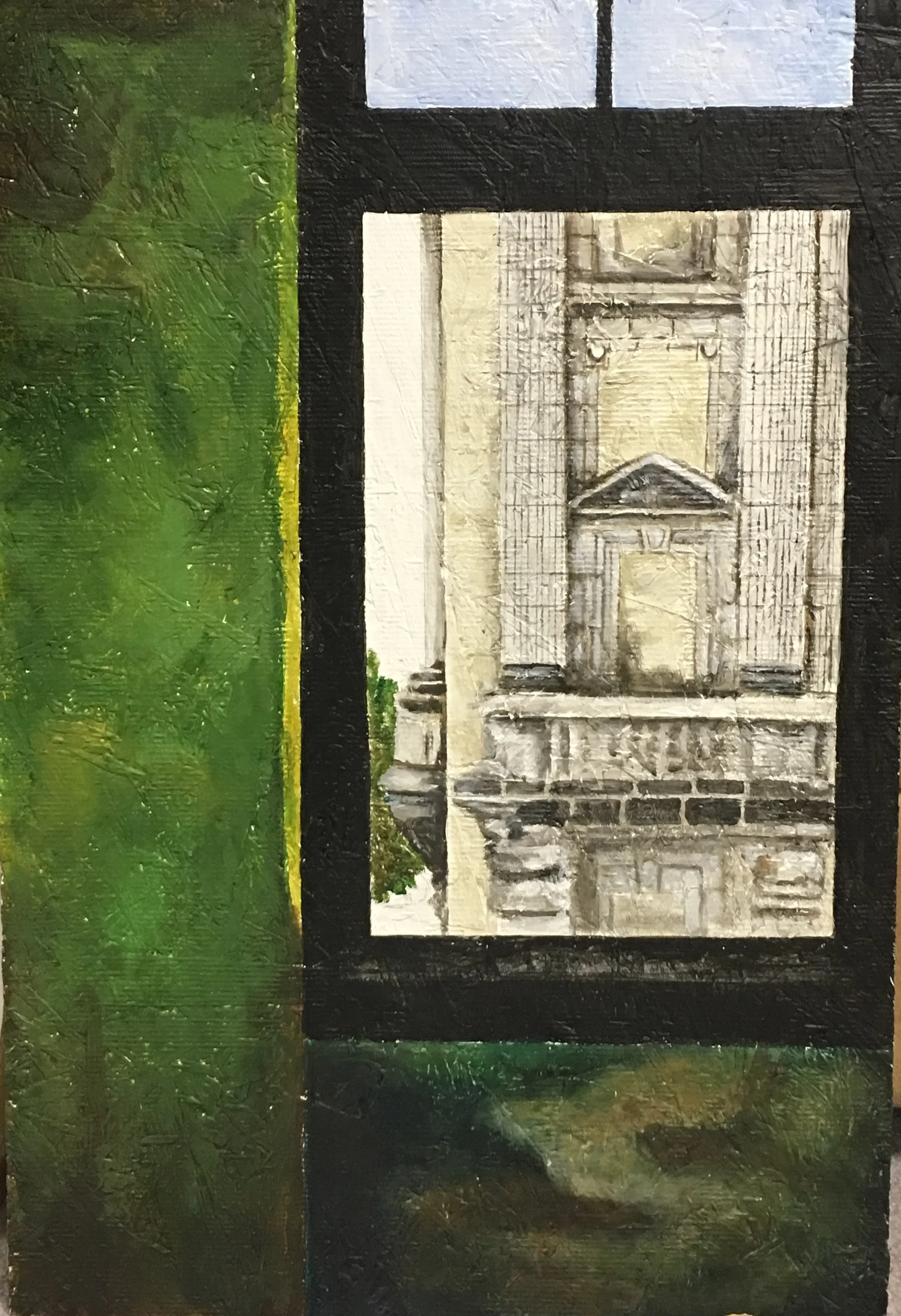 "Window"  Acrylic on Wood • 16" x 24"